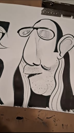 Gallery photo 6 of Samuel's Live Caricatures