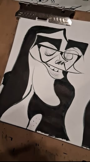 Gallery photo 5 of Samuel's Live Caricatures