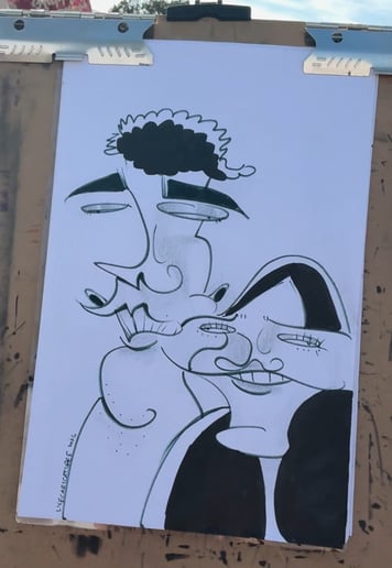 Gallery photo 3 of Samuel's Live Caricatures
