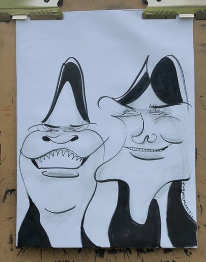 Gallery photo 4 of Samuel's Live Caricatures