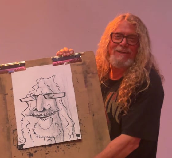 Gallery photo 2 of Samuel's Live Caricatures