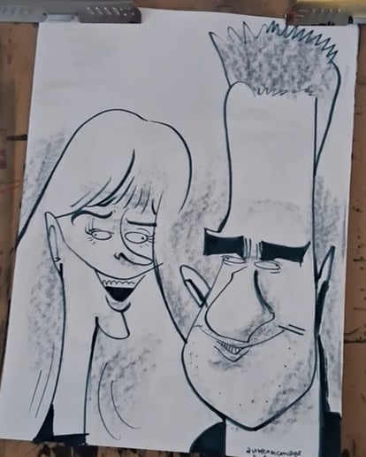 Gallery photo 8 of Samuel's Live Caricatures