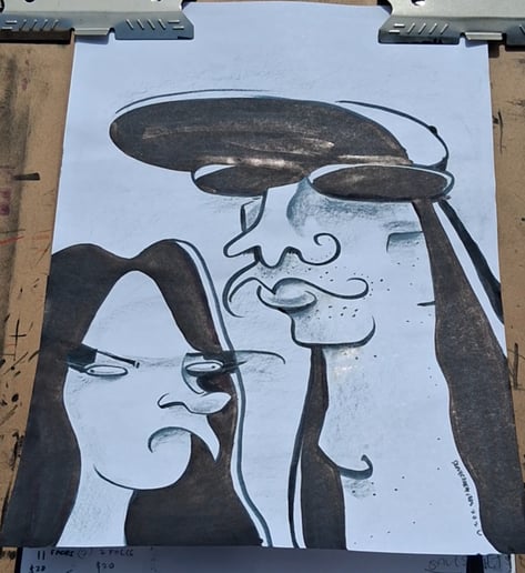Gallery photo 9 of Samuel's Live Caricatures
