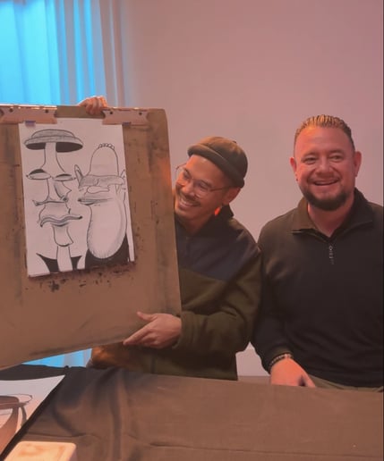 Gallery photo 10 of Samuel's Live Caricatures