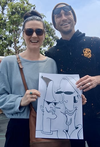 Gallery photo 1 of Samuel's Live Caricatures