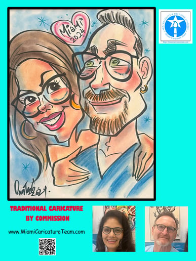 Gallery photo 5 of Live Caricatures for Florida Events