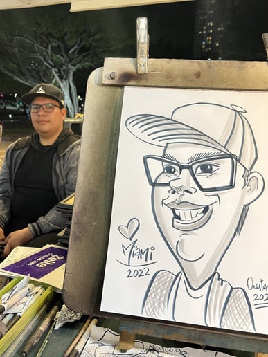 Gallery photo 7 of Live Caricatures for Florida Events