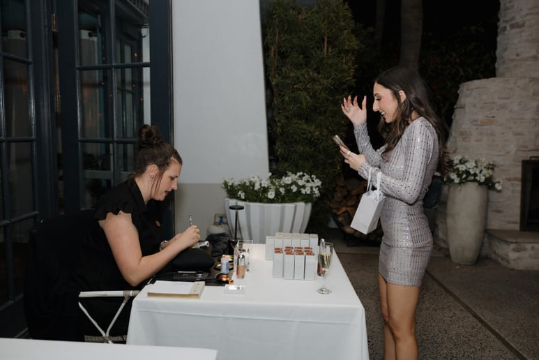 Gallery photo 4 of Live Engraver & Calligrapher