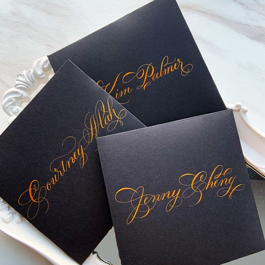 Gallery photo 5 of Live Event Calligraphy & Engraving