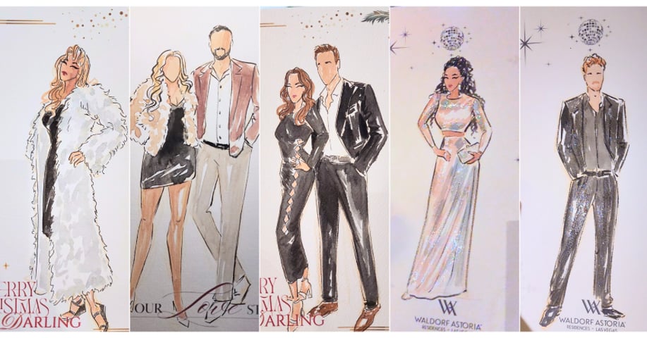 Gallery photo 9 of Live Guest Illustrations & Fashion Sketches