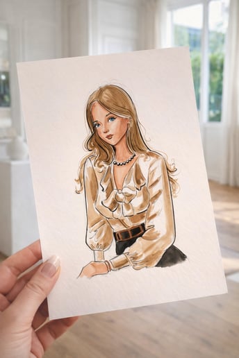 Gallery photo 6 of Live Guest Illustrations & Fashion Sketches