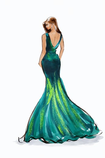 Gallery photo 11 of Live Guest Illustrations & Fashion Sketches