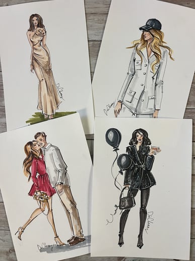 Gallery photo 3 of Dinara Chernaia - Live Event Sketch Artist
