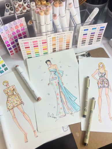 Gallery photo 9 of Dinara Chernaia - Live Event Sketch Artist