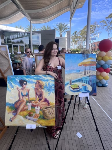 Gallery photo 10 of Dinara Chernaia - Live Event Sketch Artist