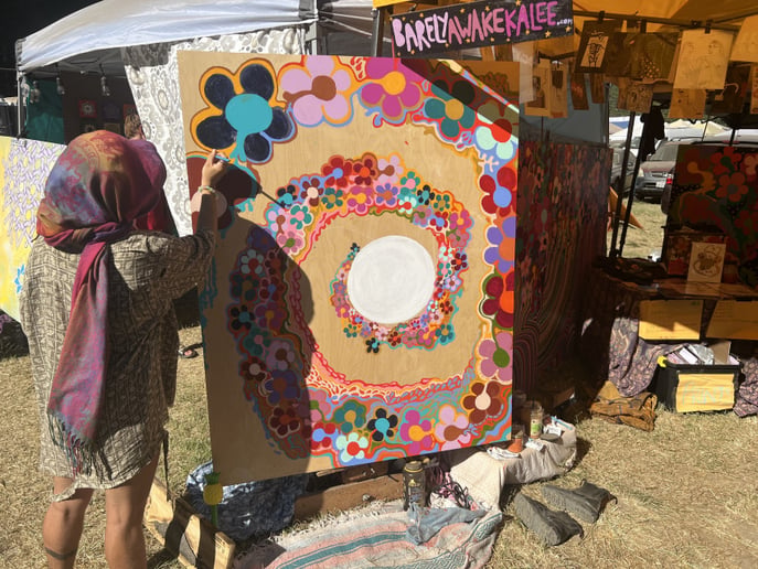 Gallery photo 1 of Live Painter, Kalee C