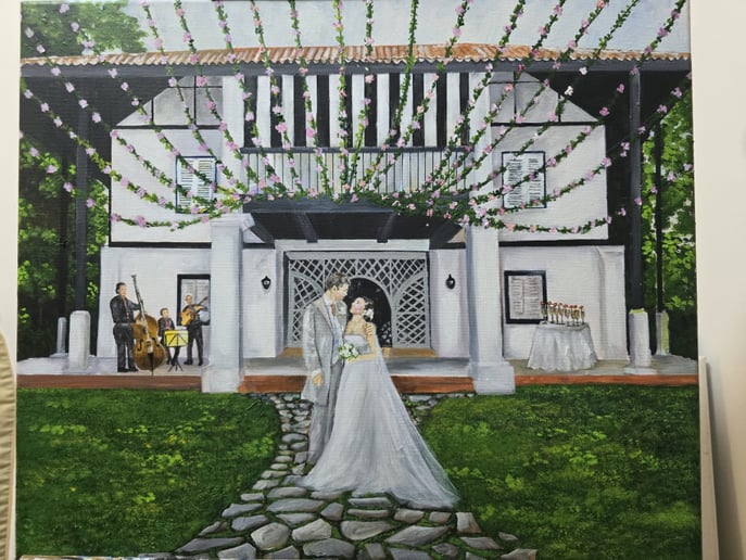 Gallery photo 2 of Live Painting by Neha