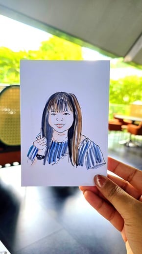 Gallery photo 6 of Live Painting by Neha