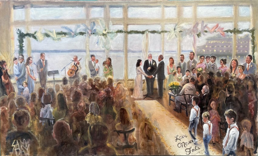 Gallery photo 2 of Sam Day Wedding Painter