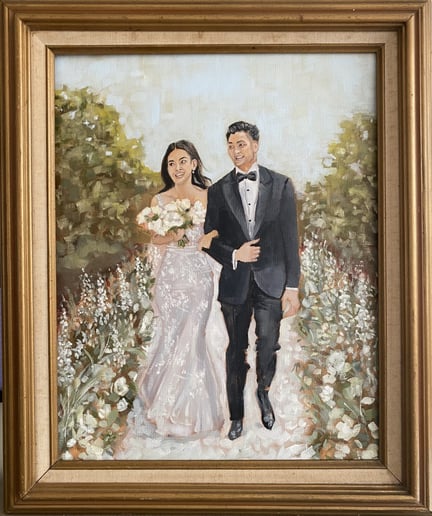 Gallery photo 3 of Lexi Brite - Live Wedding Painter