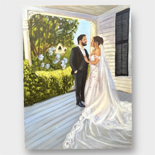 Gallery photo 4 of Lexi Brite - Live Wedding Painter