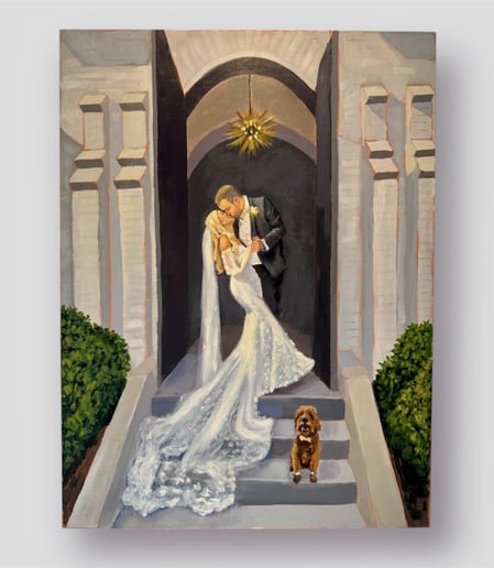 Gallery photo 6 of Lexi Brite - Live Wedding Painter