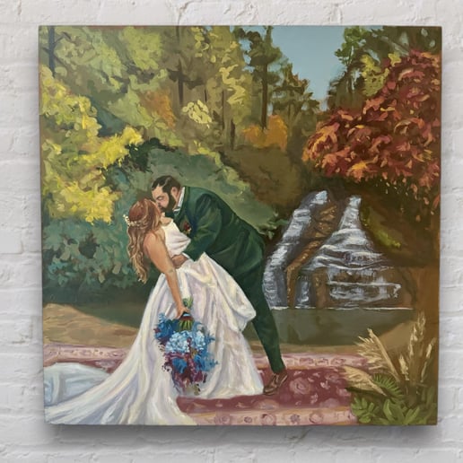 Gallery photo 7 of Lexi Brite - Live Wedding Painter