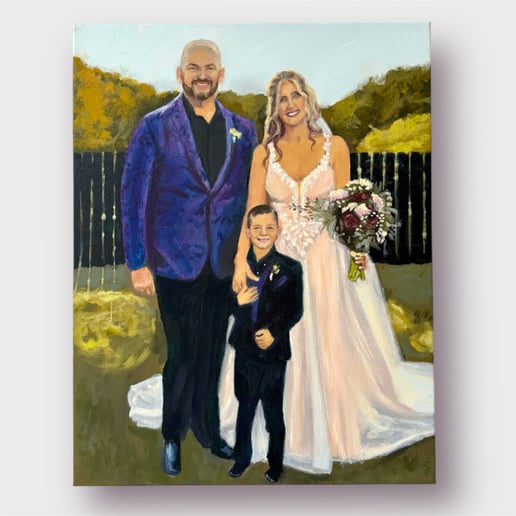 Gallery photo 8 of Lexi Brite - Live Wedding Painter