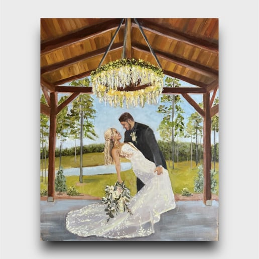 Gallery photo 10 of Lexi Brite - Live Wedding Painter
