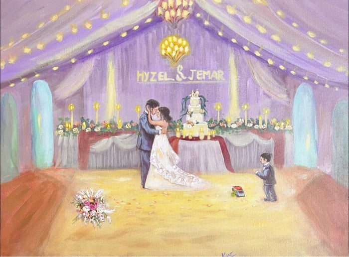 Gallery photo 2 of Live Wedding/Event Painter