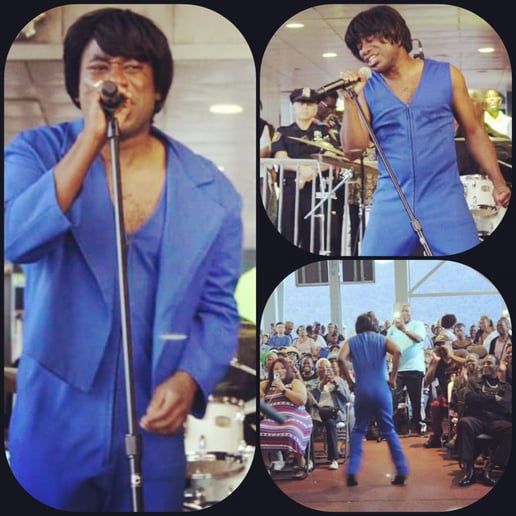 Gallery photo 10 of Lloyd Diamond as James Brown, Sammy Davis Jr, Stevie Wonder and more