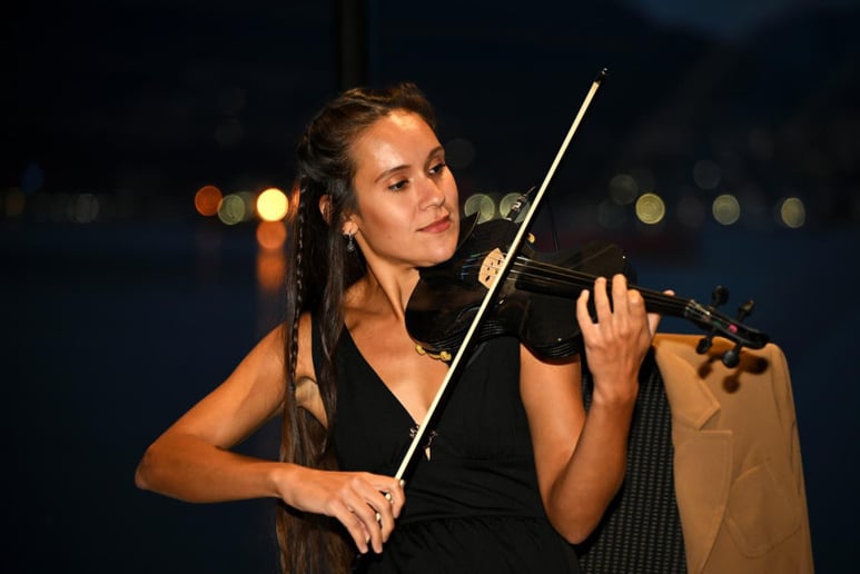 Gallery photo 8 of Elegant classical, electronic violinist