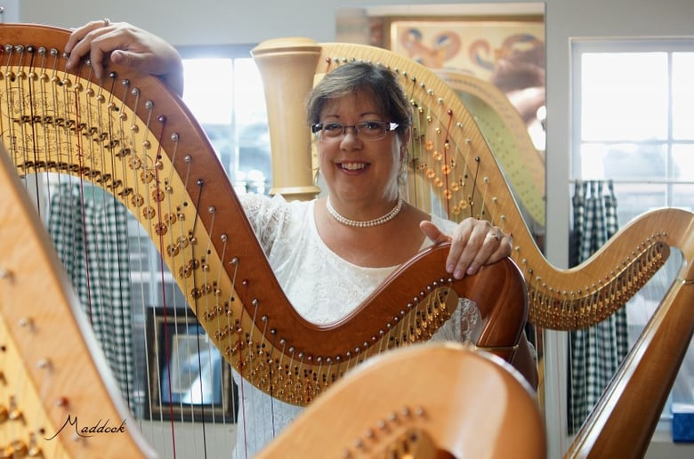 Gallery photo 2 of Lorelei Kaiser Barton - Harpist