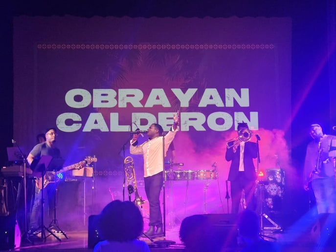 Gallery photo 13 of Los Calderones Live Salsa Funk music for weddings and events