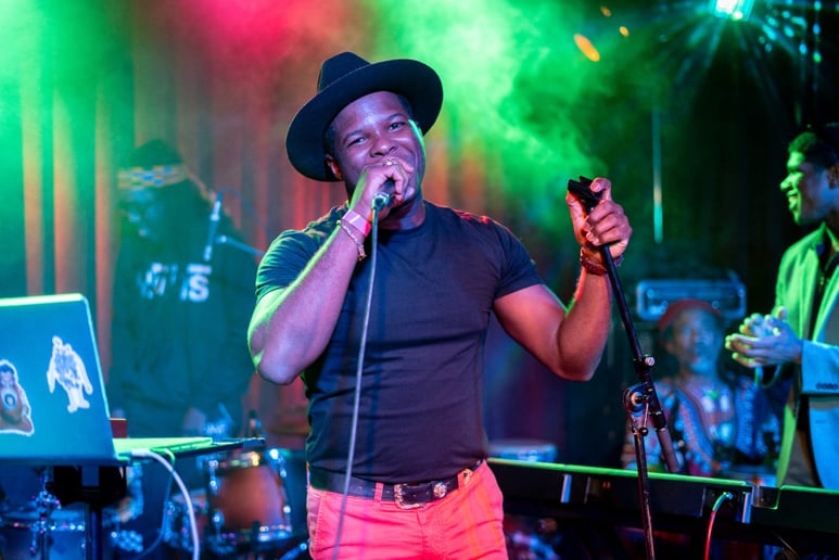 Gallery photo 11 of Los Calderones Live Salsa Funk music for weddings and events