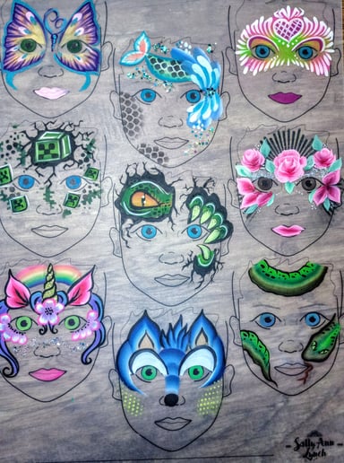 Gallery photo 4 of LOST in Art Face Painting and MORE!!!
