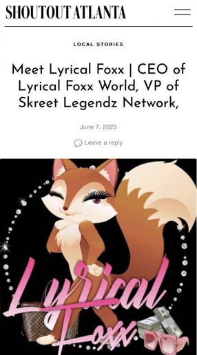 Gallery photo 4 of Lyrical Foxx