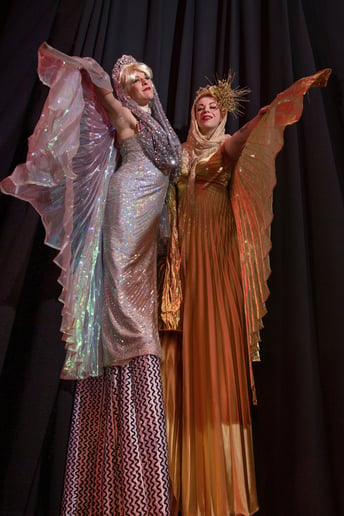 Gallery photo 2 of Madame Onça Entertainment: Stilts, Tarot and More