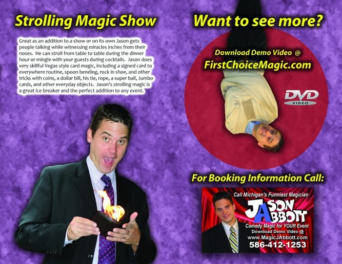 Gallery photo 4 of Magician Comedian Jason Abbott