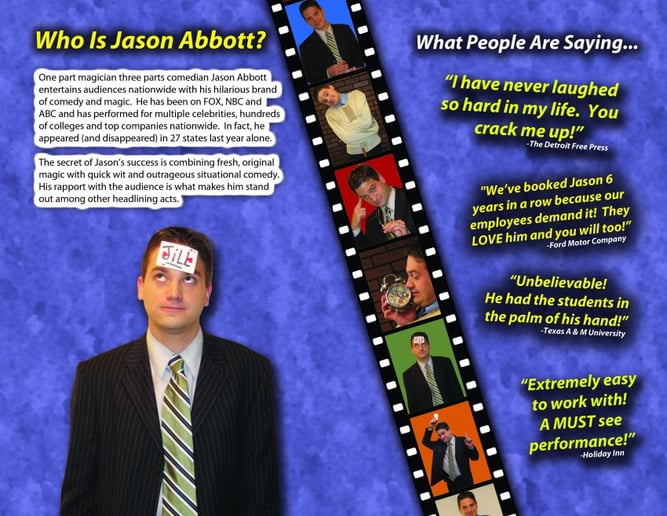 Gallery photo 2 of Magician Comedian Jason Abbott