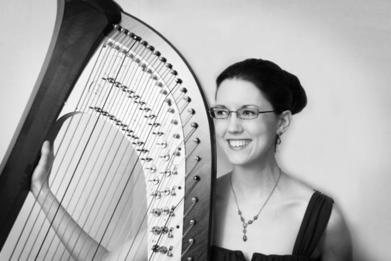 Gallery photo 3 of Suzanne Ballam, harpist