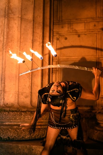 Gallery photo 14 of Male Belly Dancer With Circus