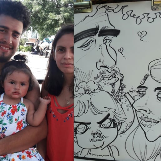 Gallery photo 8 of Marcus the Caricature Artist
