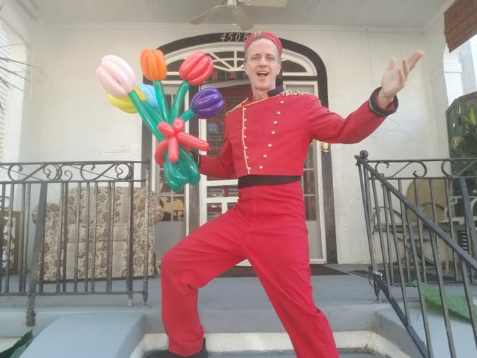 Gallery photo 3 of MardiGrams Singing Telegrams New Orleans