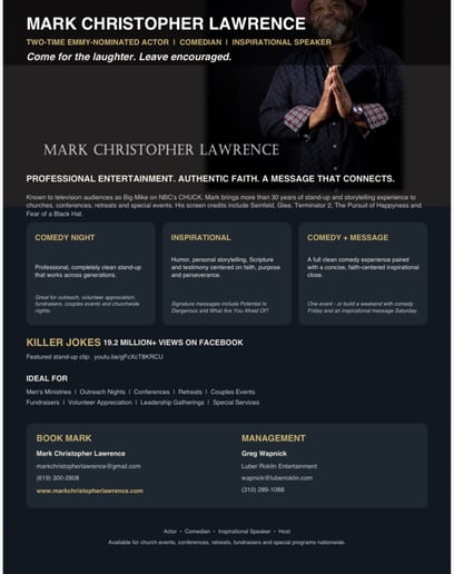 Gallery photo 1 of Mark Christopher Lawrence