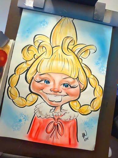 Gallery photo 7 of Maroxbytoonz Caricatures and Airbrush