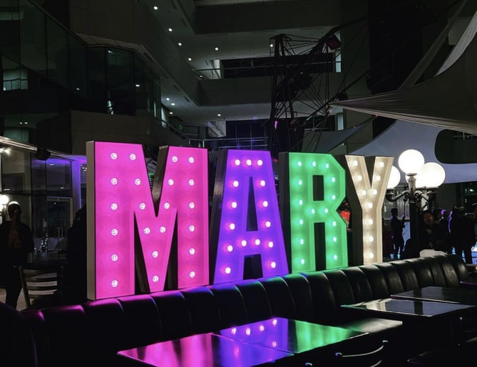 Gallery photo 3 of Marquee Letters Rental