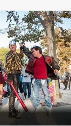 Gallery photo 7 of Tyler Dunivan as Michael J. Fox/Marty McFly