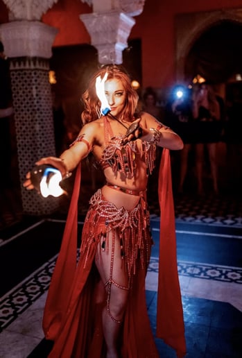 Gallery photo 10 of Mary W Fire and Belly Dancer
