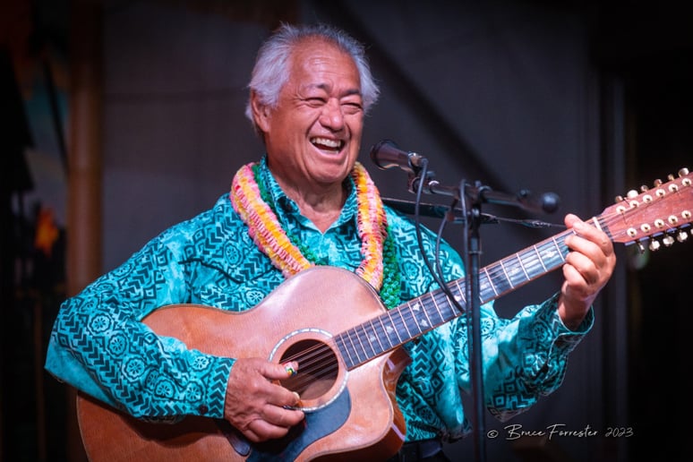 Gallery photo 1 of George Kahumoku - Master Hawaiian Slack Key Guitarist